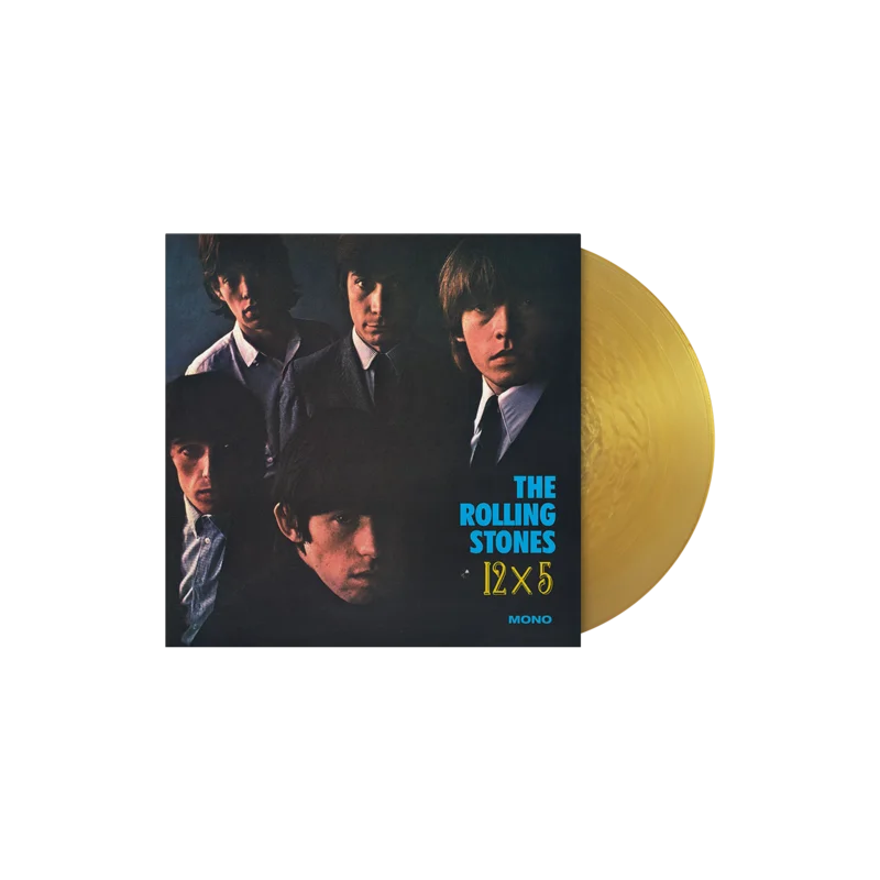 THE ROLLING STONES 12x5 LP - LTD. - GOLD