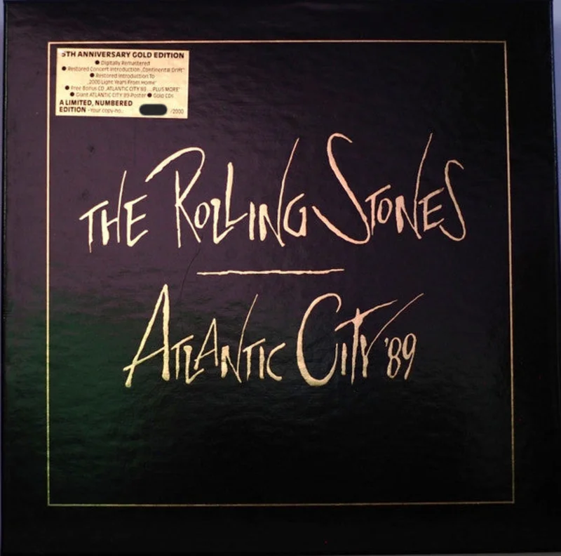 The Rolling Stones: Atlantic City '89 CD box set