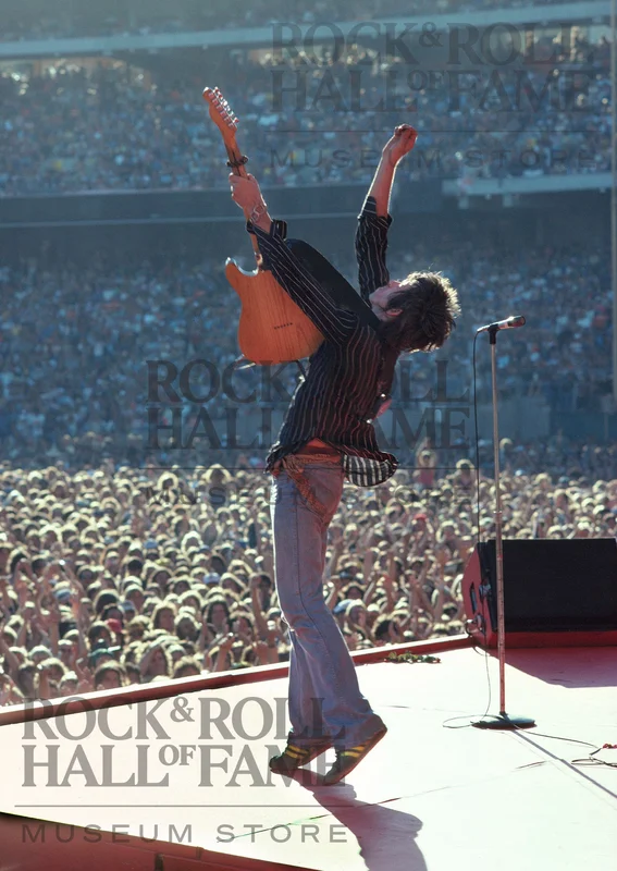 THE ROLLING STONES  KEITH RICHARDS OAKLAND COLISEUM - 1978