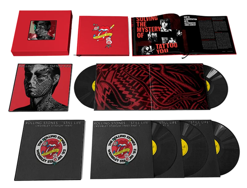 THE ROLLING STONES 'TATTOO YOU' 2021 REMASTER 5LP BOX SET