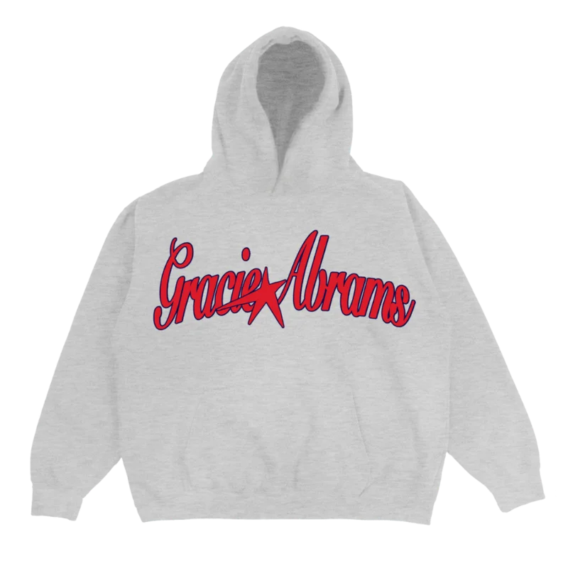 The Secret of Us Deluxe Heather Grey Star Hoodie