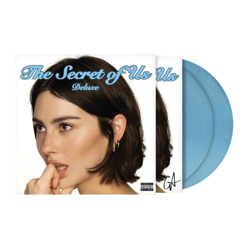 The Secret of Us Deluxe Transparent Blue Vinyl (Signed)