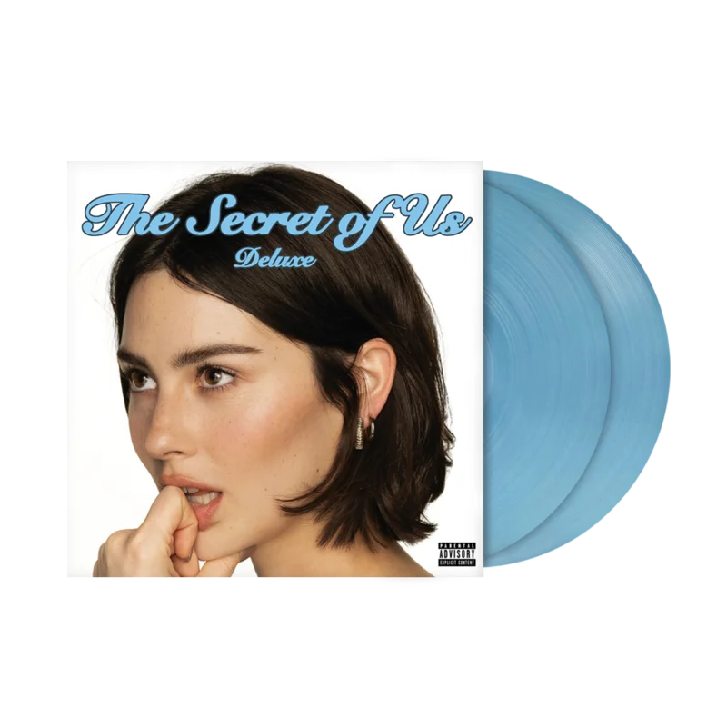 The Secret of Us Deluxe Transparent Blue Vinyl