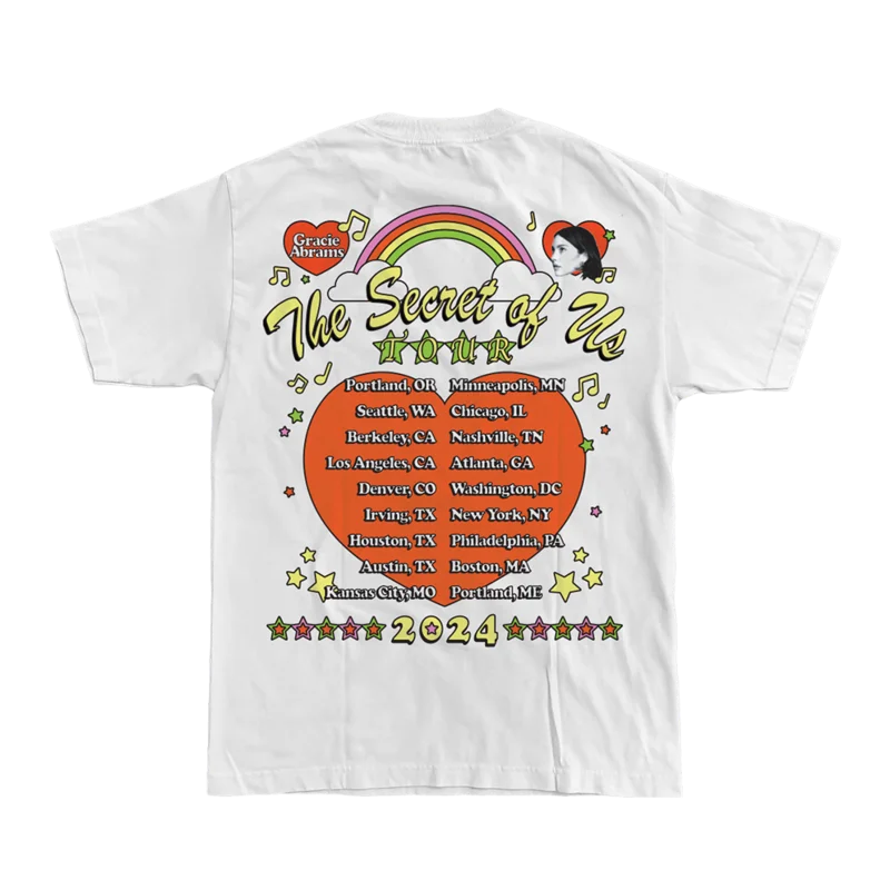 The Secret of Us Tour 24 Dateback Tee