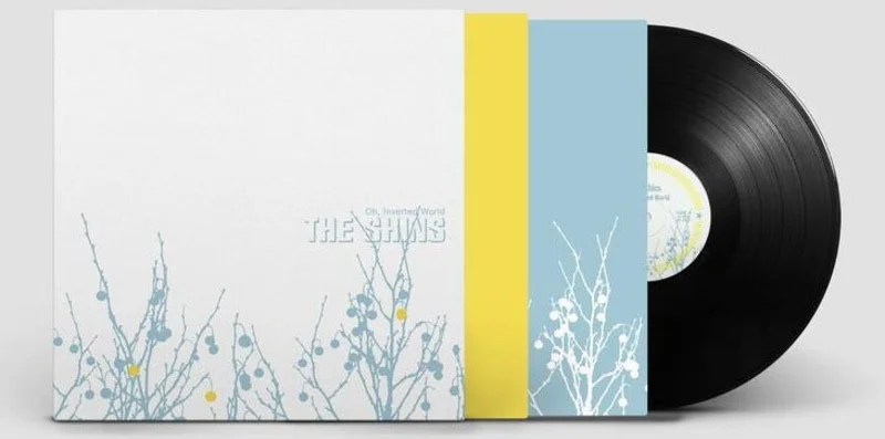 THE SHINS  'OH, INVERTED WORLD' BLACK 20TH ANNIVERSARY REMASTER LP