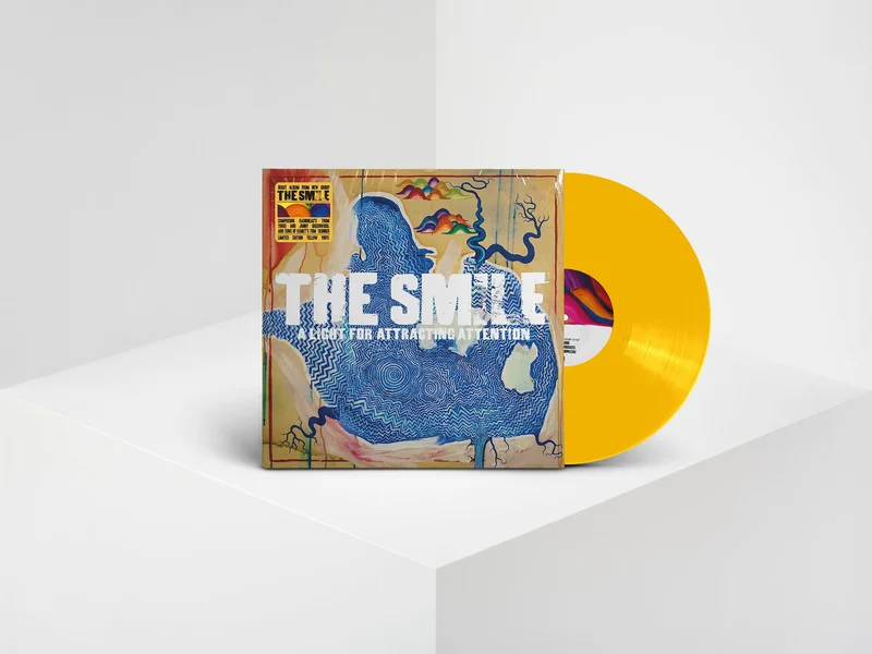 THE SMILE 'A LIGHT FOR ATTRACTING ATTENTION' 2LP - YELLOW
