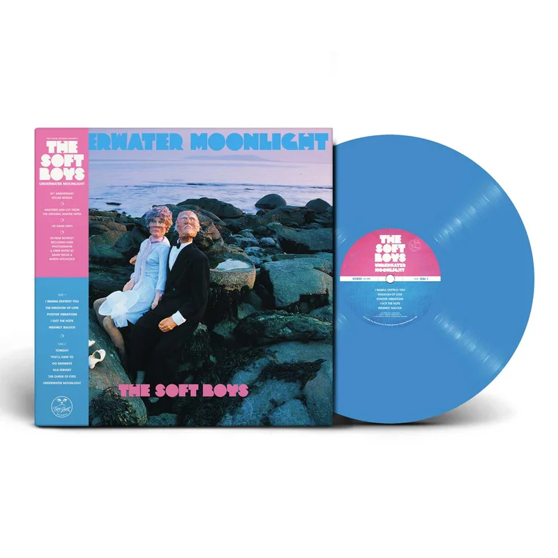 THE SOFT BOYS - UNDERWATER MOONLIGHT - LIMITED EDITION - LIGHT BLUE COLOR - VINYL LP