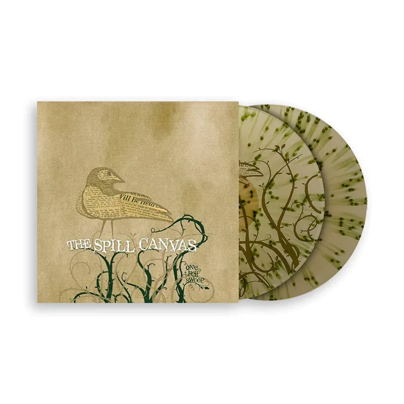 THE SPILL CANVAS ONE FELL SWOOP 2LP - EXCLUSIVE - LTD. 200 - BEER/SWAMP GREEN/SPLATTER