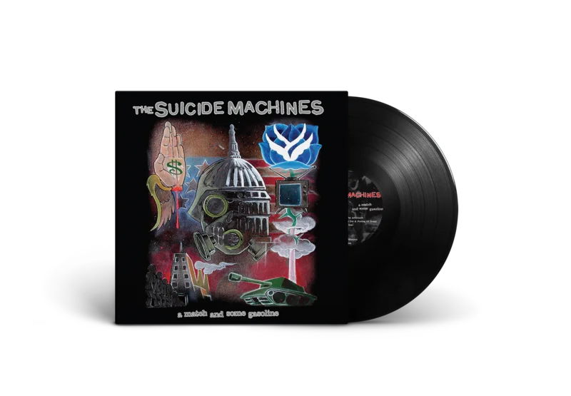 THE SUICIDE MACHINES 'A MATCH AND SOME GASOLINE' LP