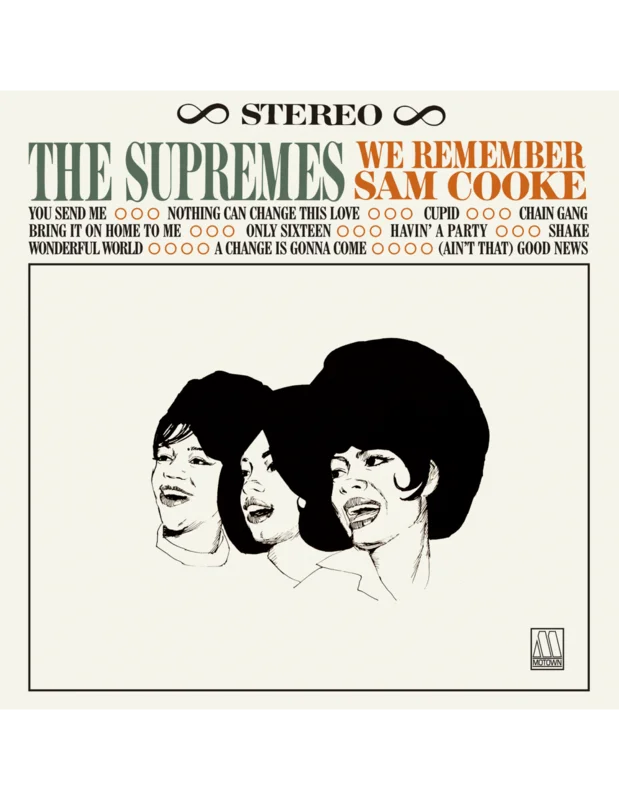 THE SUPREMES - WE REMEMBER SAM COOKE - VINYL LP