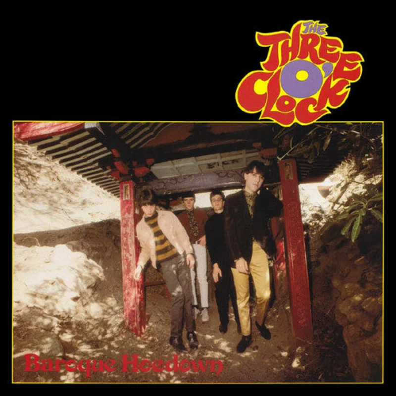 THE THREE O'CLOCK - BAROQUE HOEDOWN - 40TH ANNIVERSARY EDITION - RED COLOR - VINYL LP
