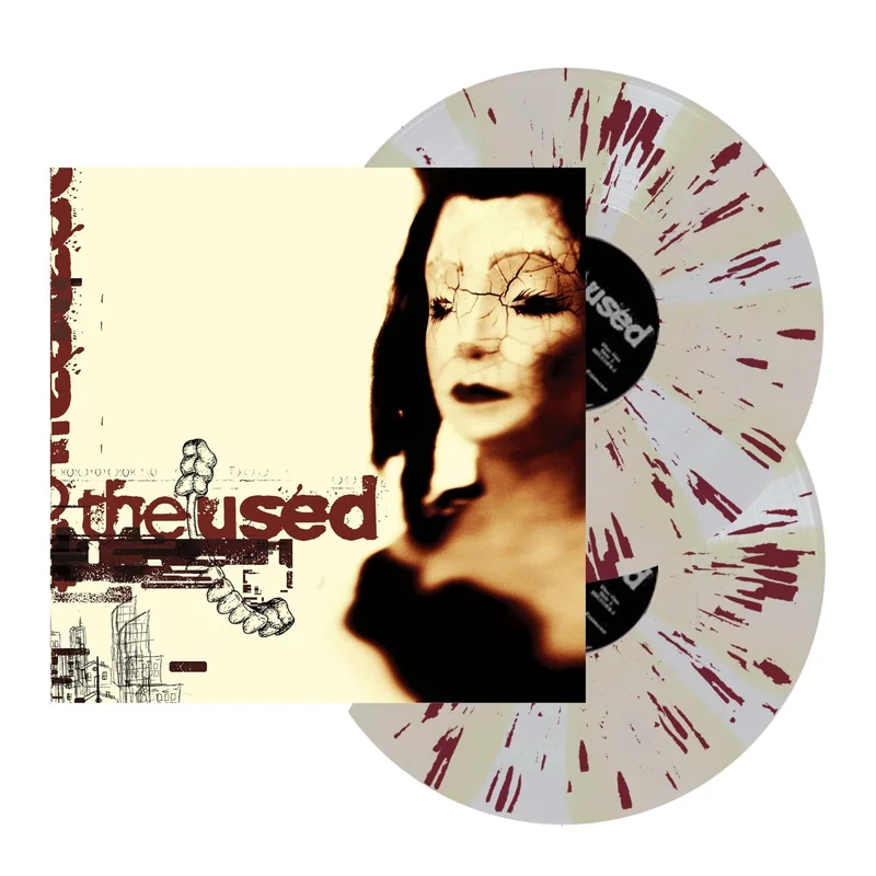 THE USED THE USED 2LP - EXCLUSIVE - LTD. 500 - BONE/ULTRA CLEAR/MAROON/PINWHEEL/SPLATTER