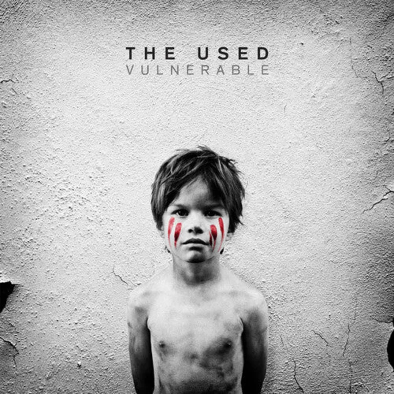 THE USED 'VULNERABLE' LP - WHITE/RED