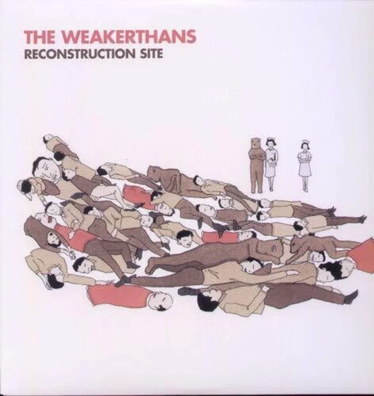 THE WEAKERTHANS 'RECONSTRUCTION SITE' ANNIVERSARY EDITION LP - APPLE/BLACK