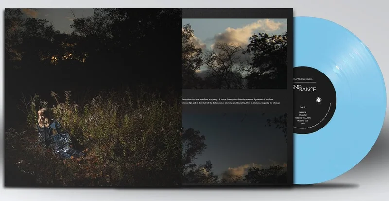 THE WEATHER STATION 'IGNORANCE' LP - BABY BLUE