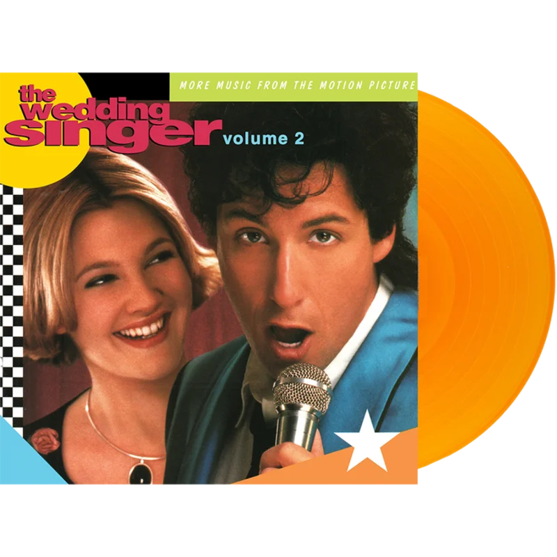 THE WEDDING SINGER VOLUME 2 - MORE MUSIC FROM THE MOTION PICTURE LP - TRANSLUCENT ORANGE
