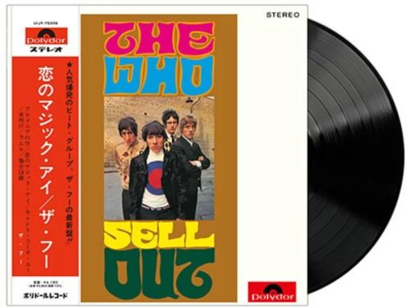 THE WHO 'THE WHO SELL OUT' JAPANESE EDITION LP - LTD.