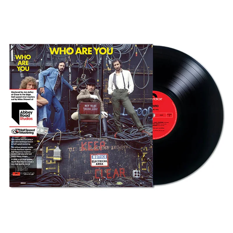 THE WHO 'WHO ARE YOU' HALF-SPEED LP