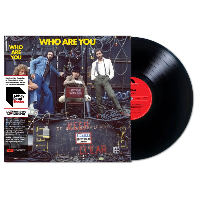 THE WHO - WHO ARE YOU - LIMITED EDITION - HALF-SPEED MASTERING - VINYL LP