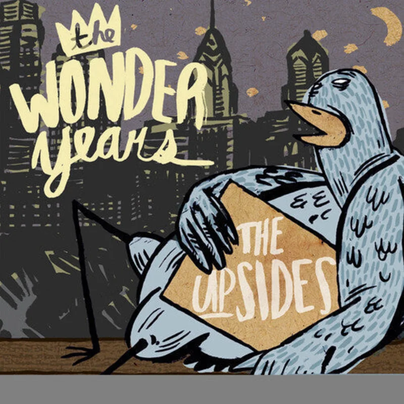 THE WONDER YEARS 'UPSIDES' LP - PURPLE/CLEAR SPLIT