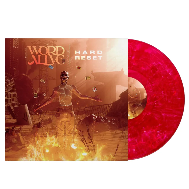 THE WORD ALIVE HARD RESET LP - STRAWBERRY HAZE