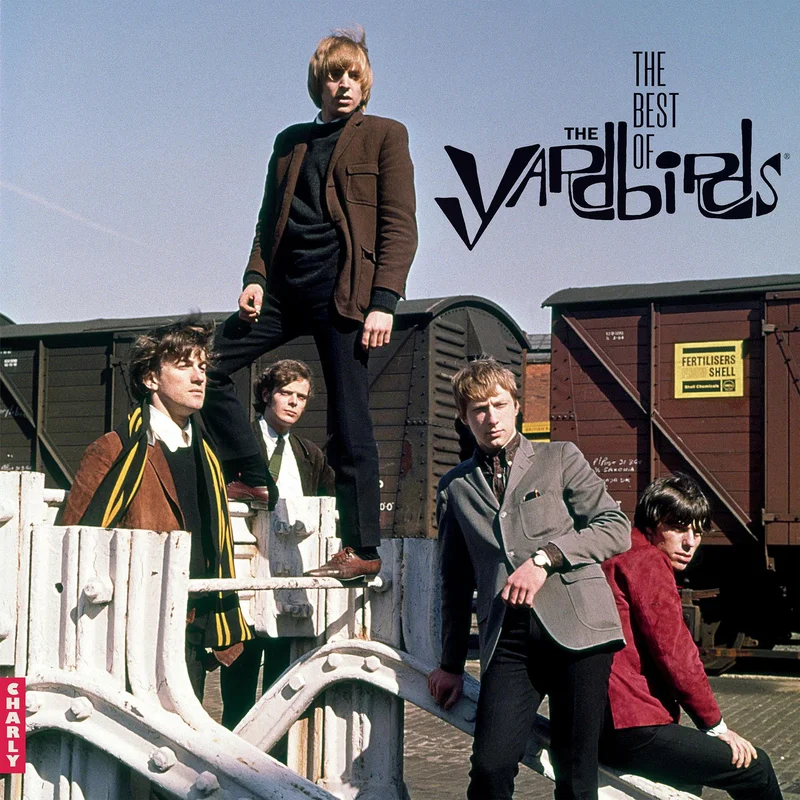 THE YARDBIRDS 'THE BEST OF THE YARDBIRDS' LP - TRANSLUCENT BLUE