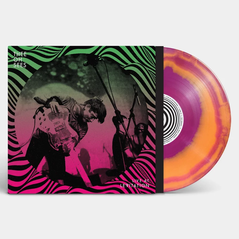 THEE OH SEES LIVE AT LEVITATION 12" - LTD. 300 - ORCHID/TANGERINE SWIRL