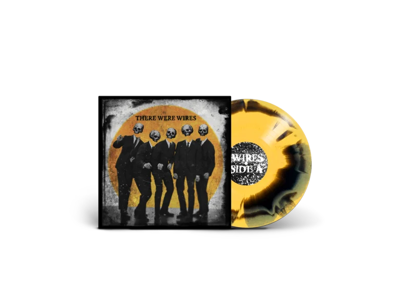 THERE WERE WIRES 'THERE WERE WIRES' LP - YELLOW/BLACK MOON