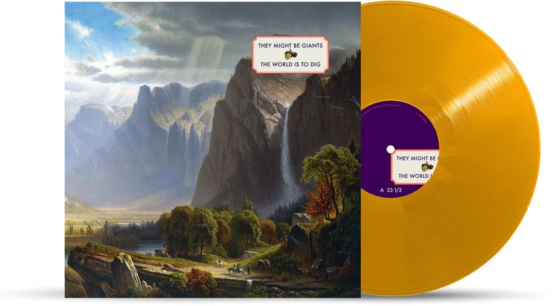 They Might Be Giants: World Is To Dig 12" (yellow vinyl)