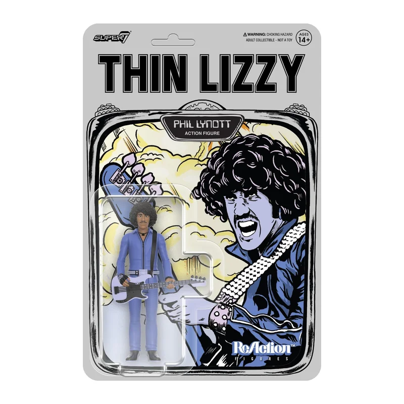THIN LIZZY PHIL LYNOTT (JAILBREAK) REACTION FIGURE WAVE 2