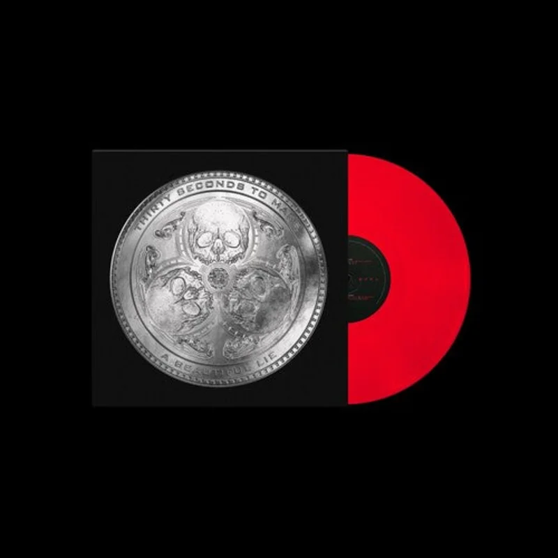 THIRTY SECONDS TO MARS A BEAUTIFUL LIE LP (20th Anniversary, Red Vinyl)