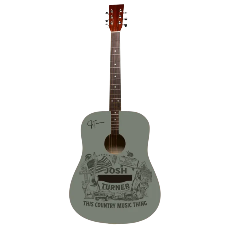 This Country Music Thing Illustrated Guitar (Autographed)