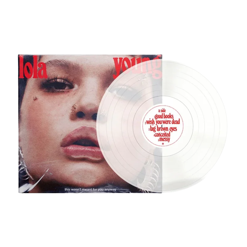 this wasn't meant for you anyway: limited clear vinyl