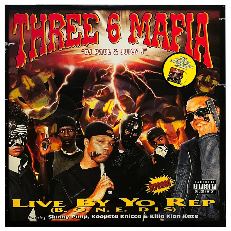 Three 6 Mafia: Live By Yo Rep 12"