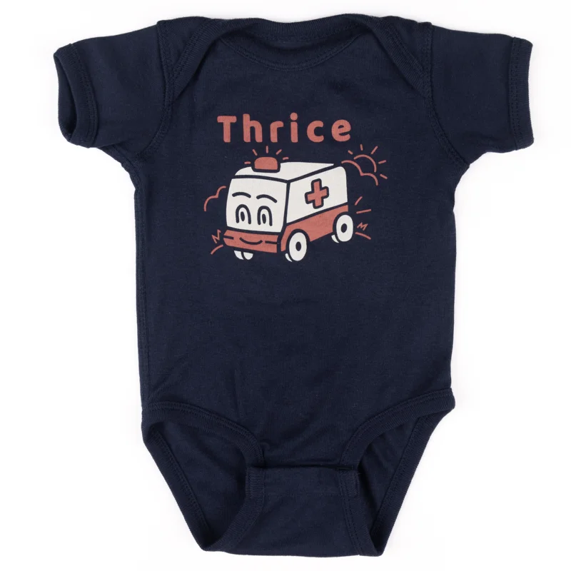 THRICE "AMBULANCE" ONESIE