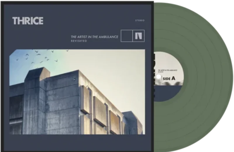 THRICE 'ARTIST IN THE AMBULANCE REVISITED' LP - GREEN