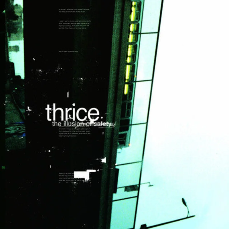 THRICE 'ILLUSION OF SAFETY' 20TH ANNIVERSARY LP - ELECTRIC BLUE