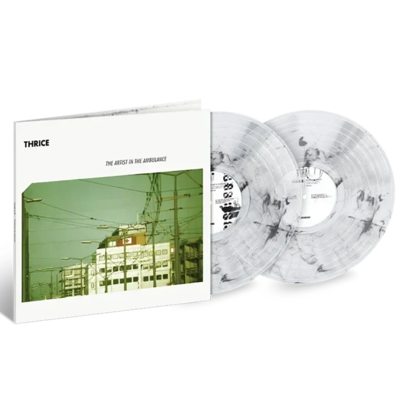 THRICE 'THE ARTIST IN THE AMBULANCE' 2LP - CLEAR/BLACK SMOKE