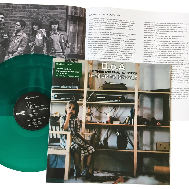 Throbbing Gristle: DOA: Third and Final 12"