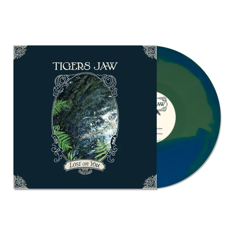 TIGERS JAW LOST ON YOU LP (Exclusive  Limited to 300, Blue & Green Swirl Vinyl)