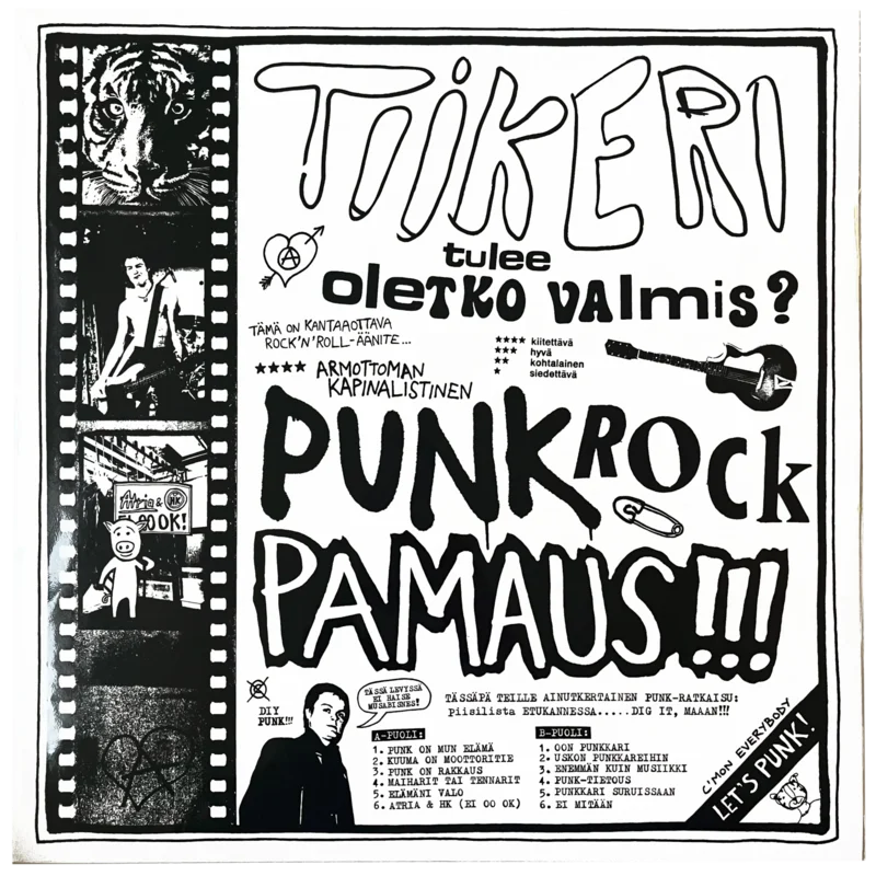 Tiikeri: Punk Rock Pamaus! 12"