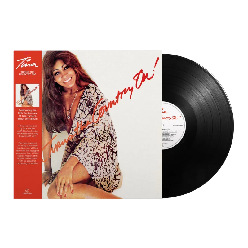 TINA TURNER - TINA TURNS THE COUNTRY ON! - VINYL LP