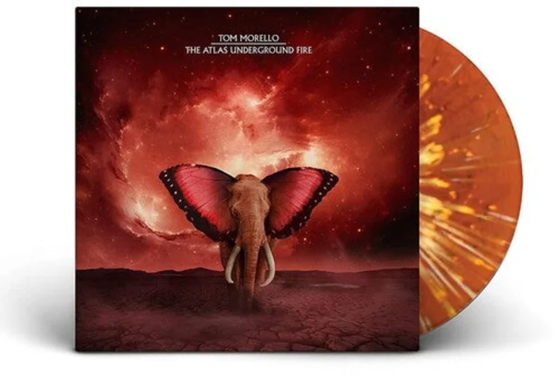 TOM MORELLO 'THE ATLAS UNDERGROUND FIRE' 2LP - ORANGE SPLATTER