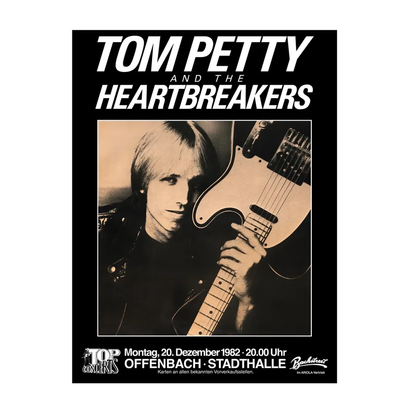 TOM PETTY - ''EXHIBIT'' POSTER