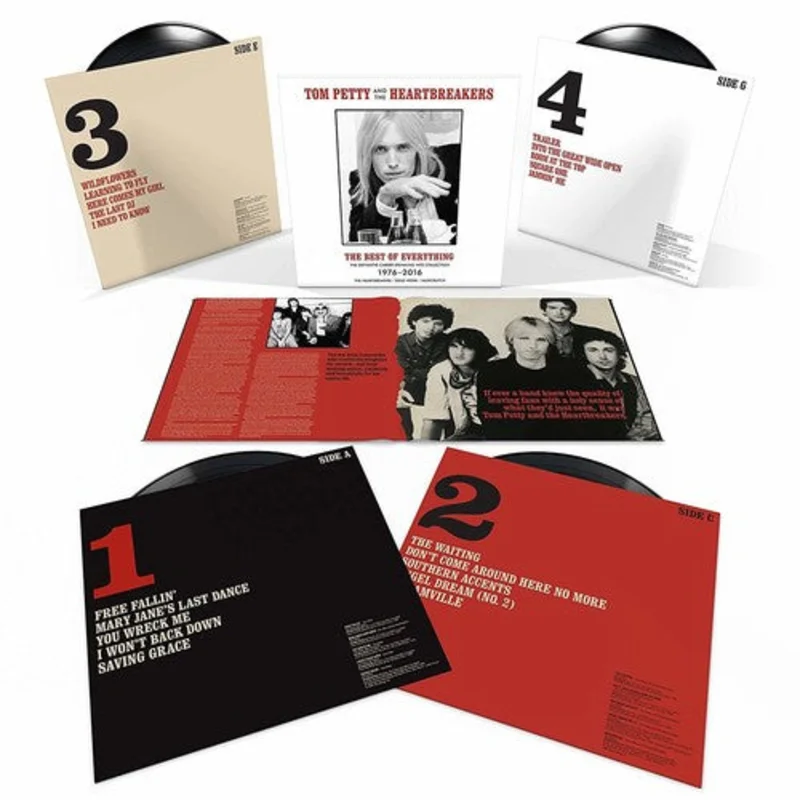 TOM PETTY 'THE BEST OF EVERYTHING - THE DEFINITIVE CAREER SPANNING HITS COLLECTION' 4LP - LTD.