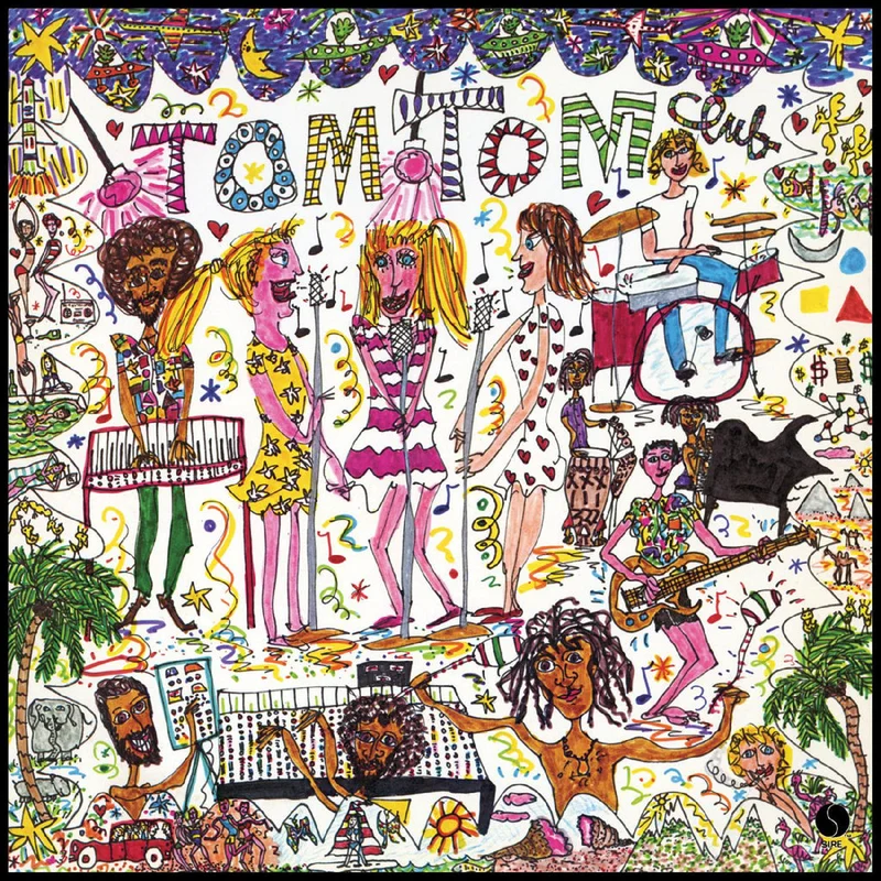 TOM TOM CLUB - TOM TOM CLUB - LIMITED EDITION - RED AND YELLOW COLOR - VINYL LP