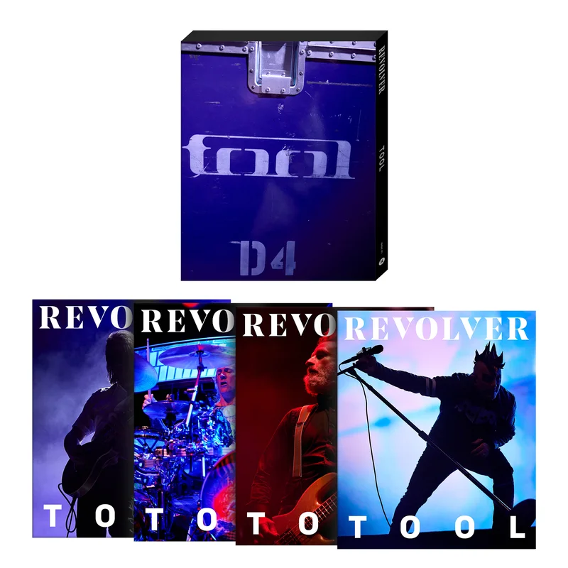 TOOL x REVOLVER 4 ALTERNATE 2025 SPRING ISSUE COVERS IN HEAVY-DUTY NUMBERED SLIPCASE