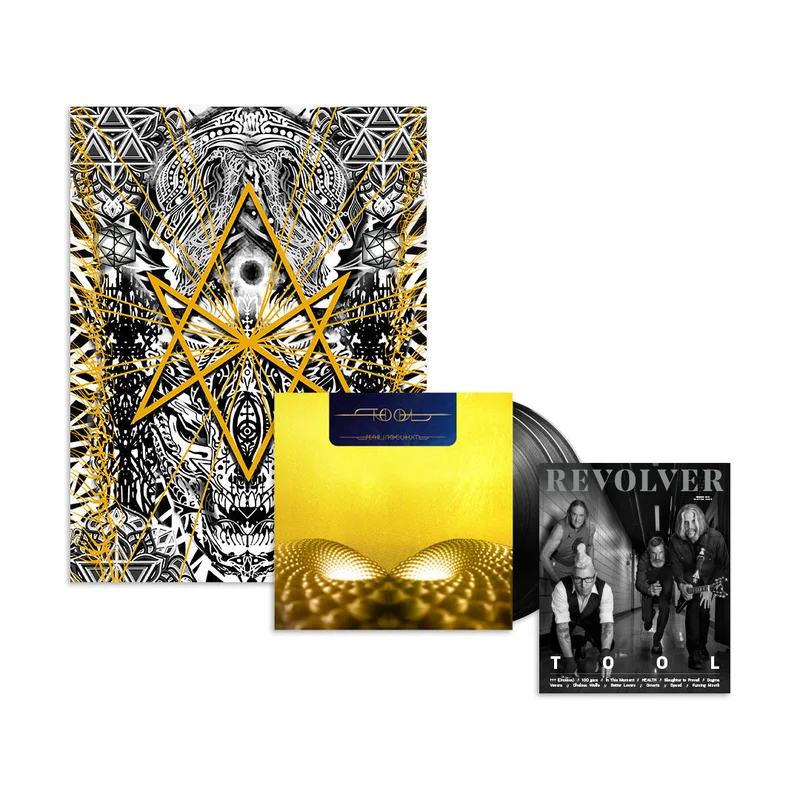 TOOL X REVOLVER BUNDLE  2023 WINTER ISSUE + TOOL INSPIRED PRINT + 'FEAR INOCULUM' 3LP SET