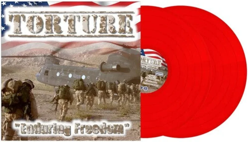 TORTURE 'ENDURING FREEDOM' 2LP - BLOOD ON THE SAND RED