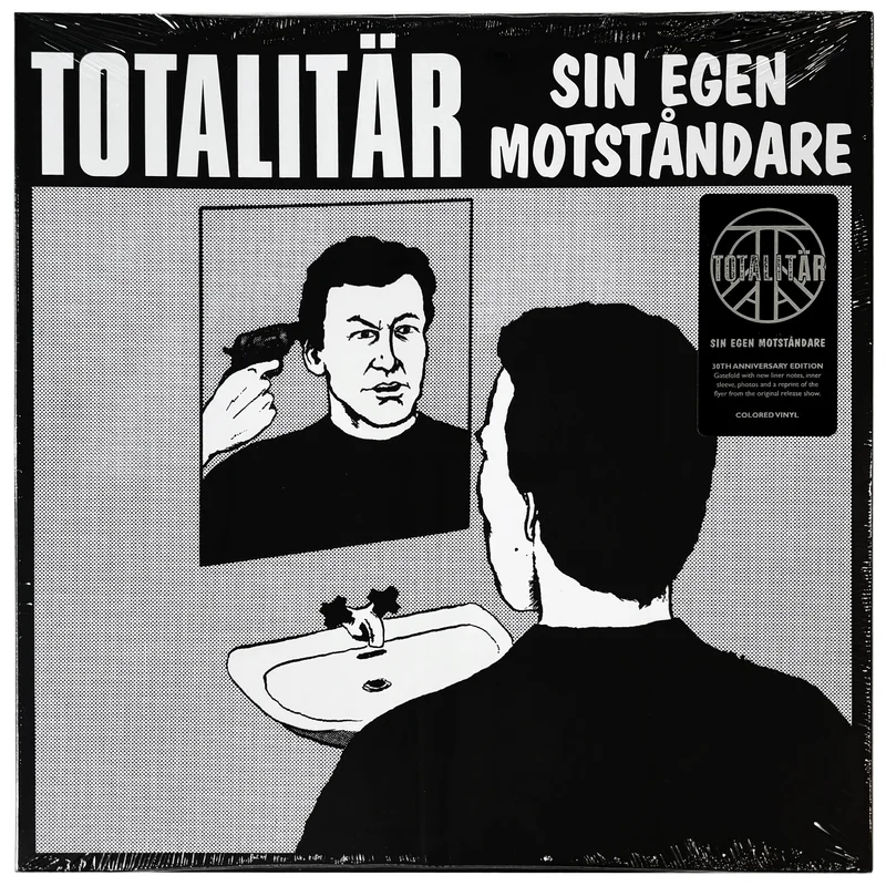 Totalitr: Sin Egen Motstndare 12" (30th Anniversary Edition - Clear/Silver Vinyl)